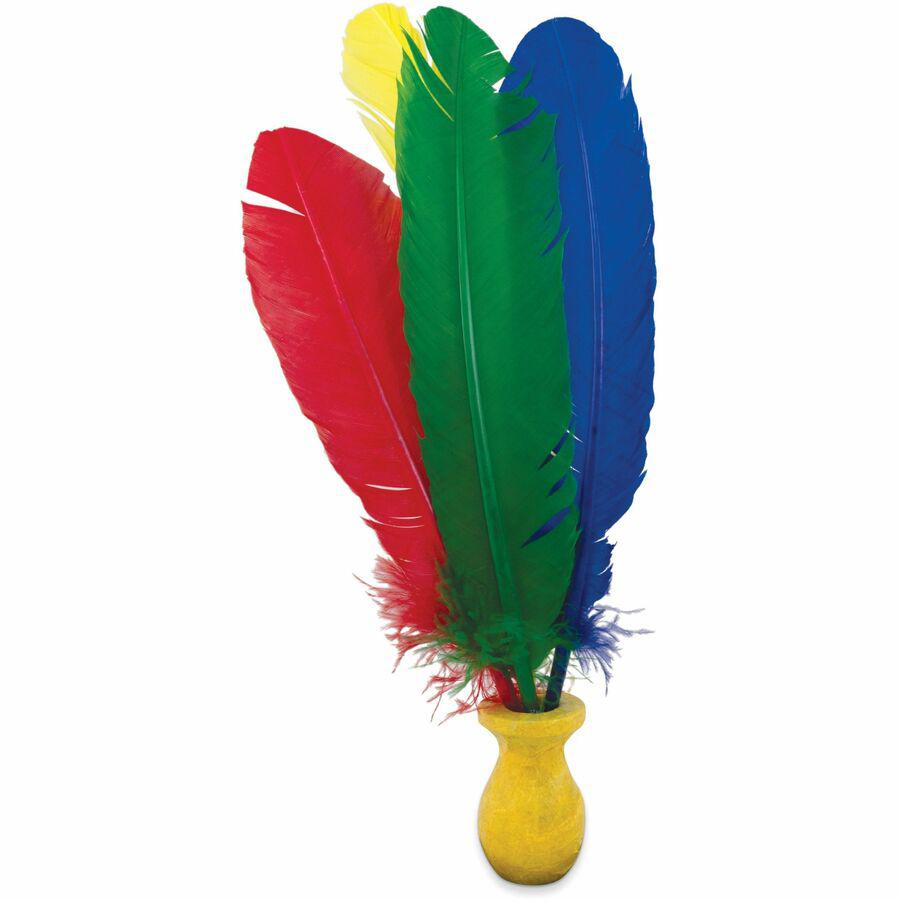 Creativity Street Quill Feathers - Multipurpose - 24 Piece(s) - 24 / Pack - Multicolor. Picture 2