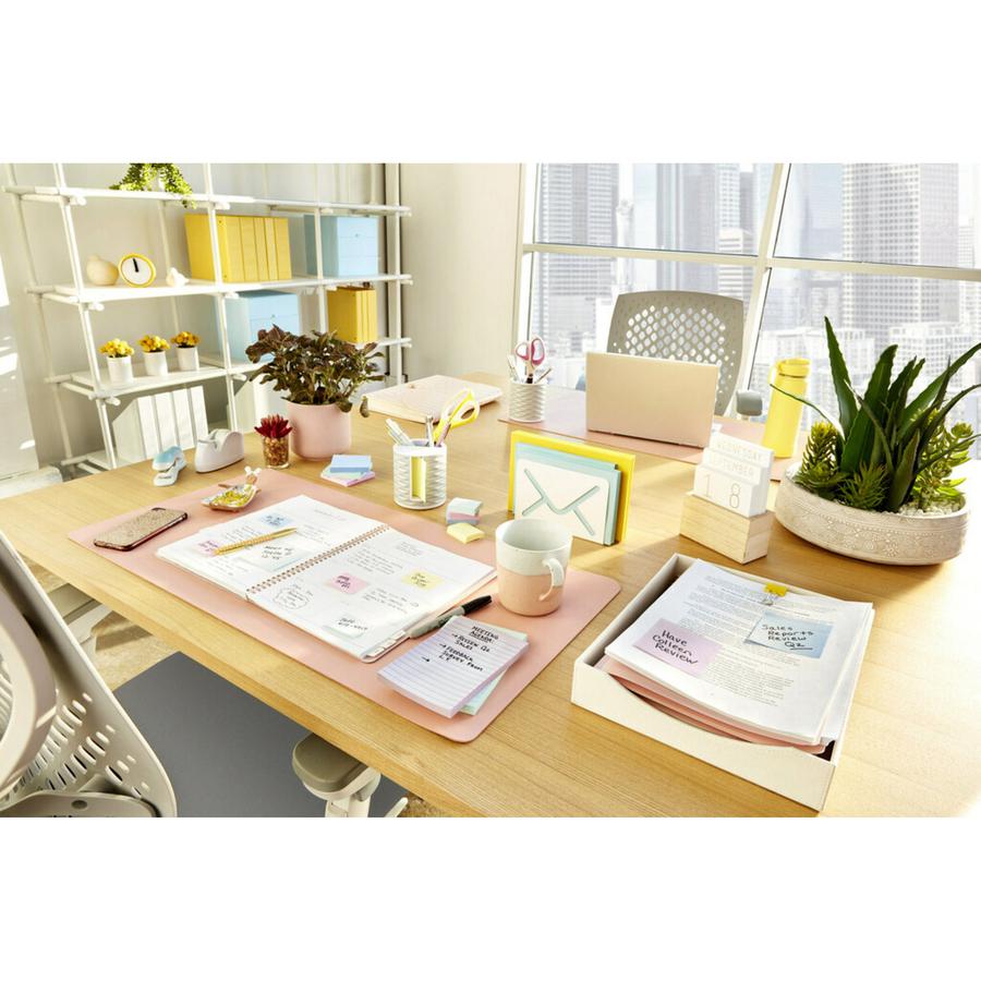 Post-it&reg; Notes Original Notepads - 1 3/8" Flag/Note Width x 1 7/8" Flag/Note Length - Rectangle - 100 Sheets per Pad - Unruled - Canary Yellow - Paper - Self-adhesive, Repositionable - 1 Pack. Picture 2