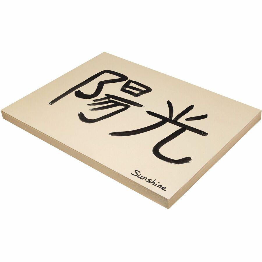 Pacon Tagboard - Art, Craft - 18"Width x 24"Length - 100 / Pack - Manila. Picture 2