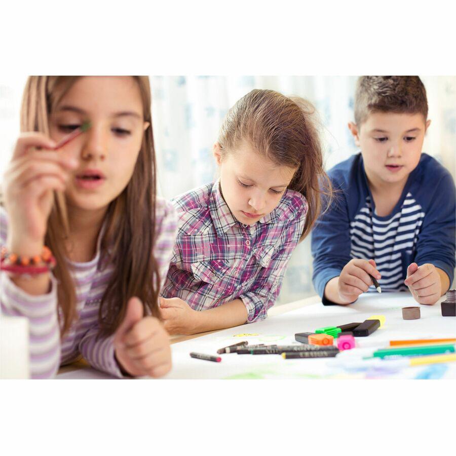 Fadeless Bulletin Board Art Paper - ClassRoom Project, Home Project, Office Project - 48"Width x 50 ftLength - 1 / Roll - White. Picture 2
