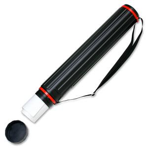 Chartpak 948 72/124 Carrying Case Document - Black - Plastic Body x 3.5" Diameter - 1 Each. Picture 2