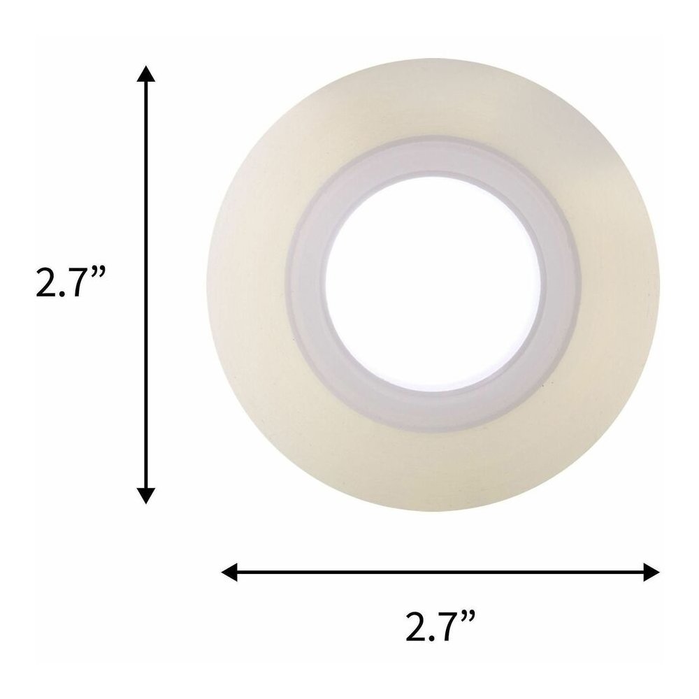 Business Source Premium Invisible Tape Value Pack - 27.78 yd Length x 0.75" Width - 1" Core - Clear - For Multipurpose, Splicing, Mending, Holding - 12 / Pack. Picture 6