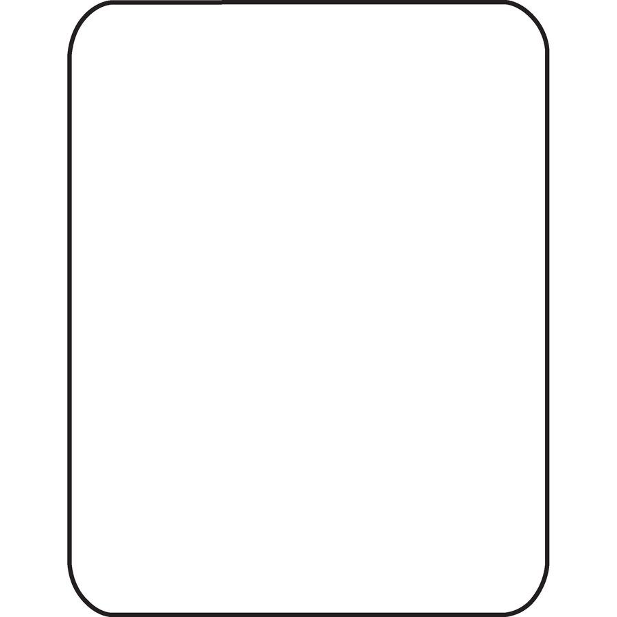 Lorell Nonstudded Chairmat - Tile Floor, Vinyl Floor, Hardwood Floor - 60" Length x 46" Width x 0.060" Thickness - Rectangular - Vinyl - Clear - 1Each. Picture 12