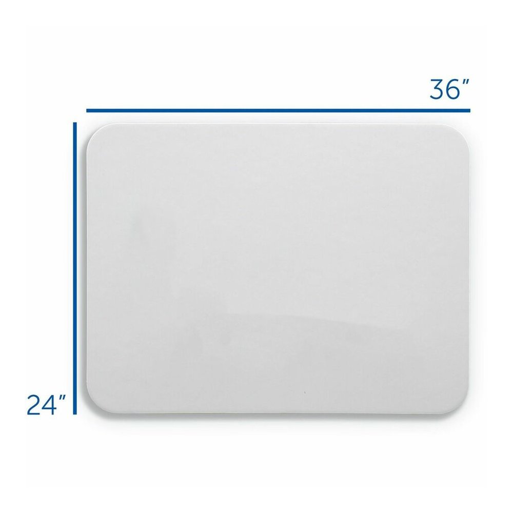 Flipside Magnetic Dry Erase Board - 24" (2 ft) Width x 36" (3 ft) Height - White Surface - Rectangle - Magnetic - 1 Each. Picture 4