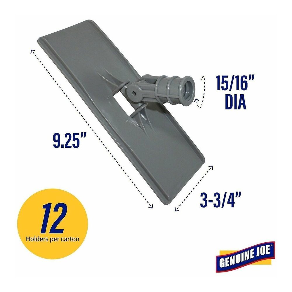 Genuine Joe Cleaning Pad Holder - Gray - 12 / Carton. Picture 3