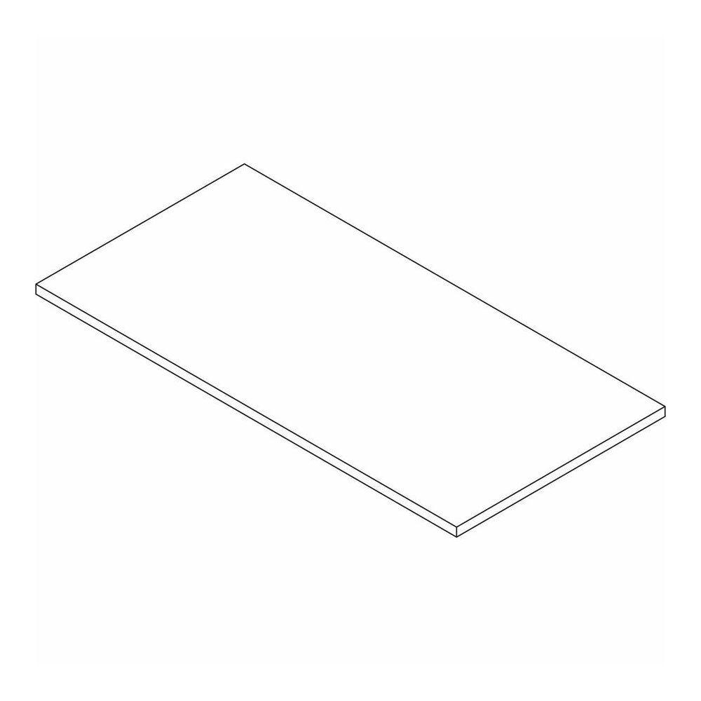 Lorell Training Tabletop - Cherry Rectangle, Laminated Top - 48" Table Top Length x 24" Table Top Width x 1" Table Top Thickness - Assembly Required - 1 Each. Picture 9