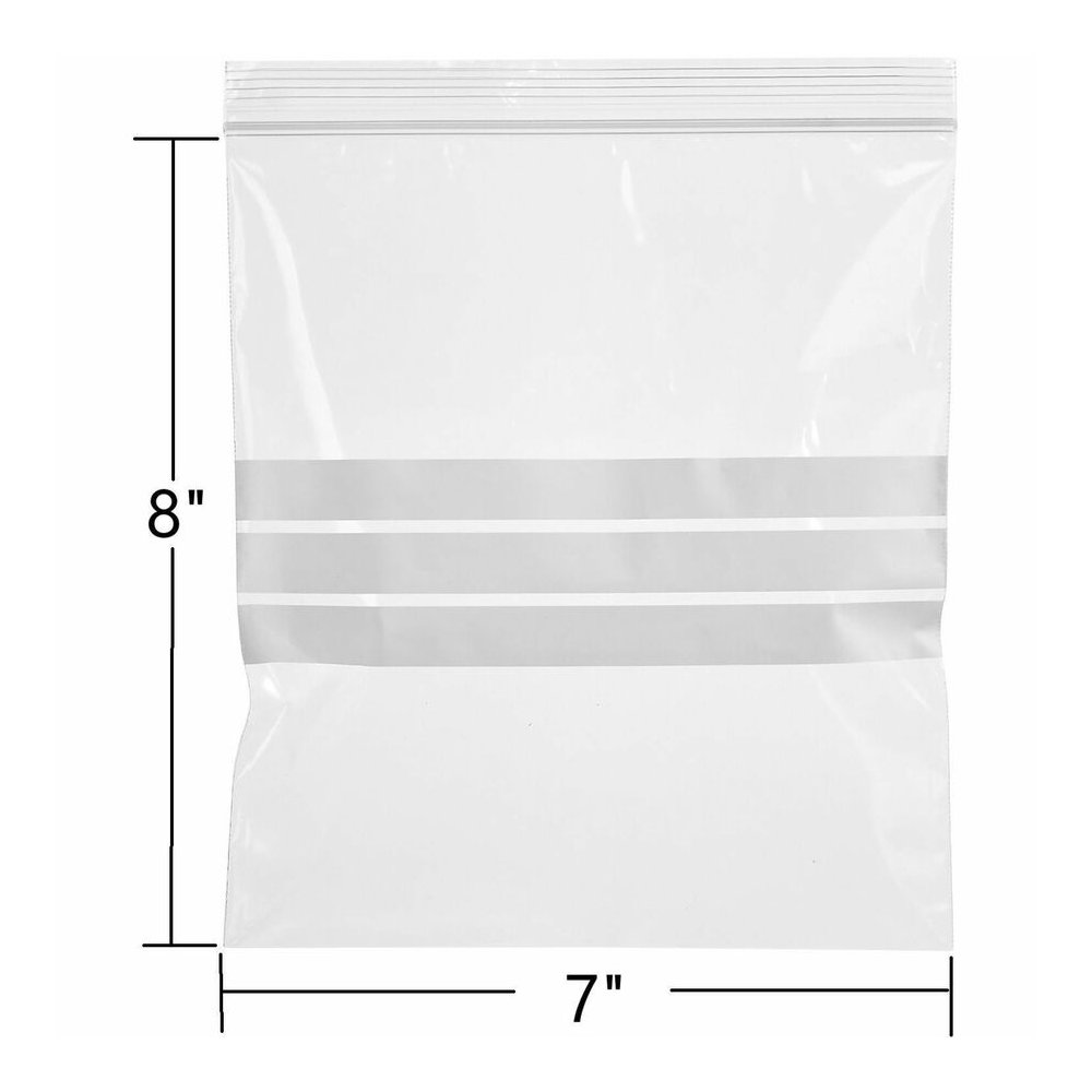 Genuine Joe Food Storage Bags - 1 quart Capacity - 8" Length x 7" Width x 1.75 mil (44 Micron) Thickness - Zipper Closure - Clear - Food, Beef, Poultry, Vegetables, Seafood - 500 / Box. Picture 4