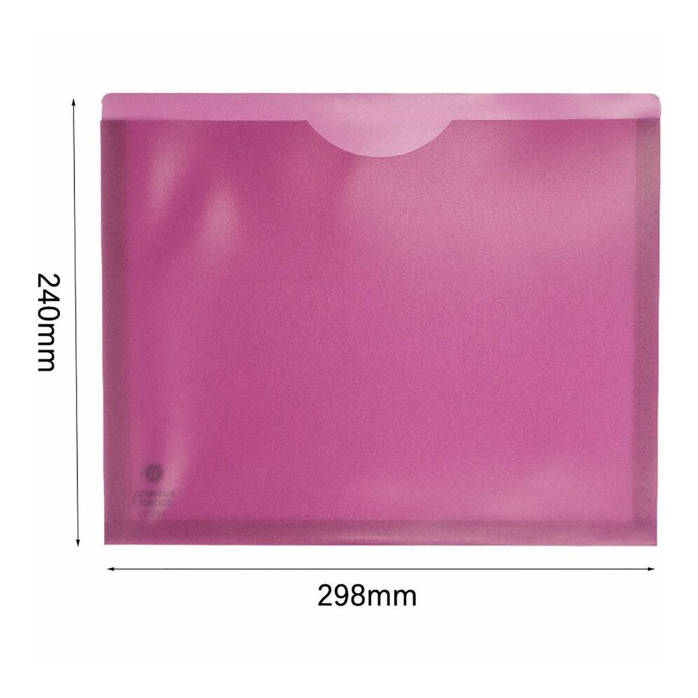 Business Source Straight Tab Cut Letter No File Jacket - 8 1/2" x 11" - 1" Expansion - Assorted - 10/Pack - 10 / Pack. Picture 5