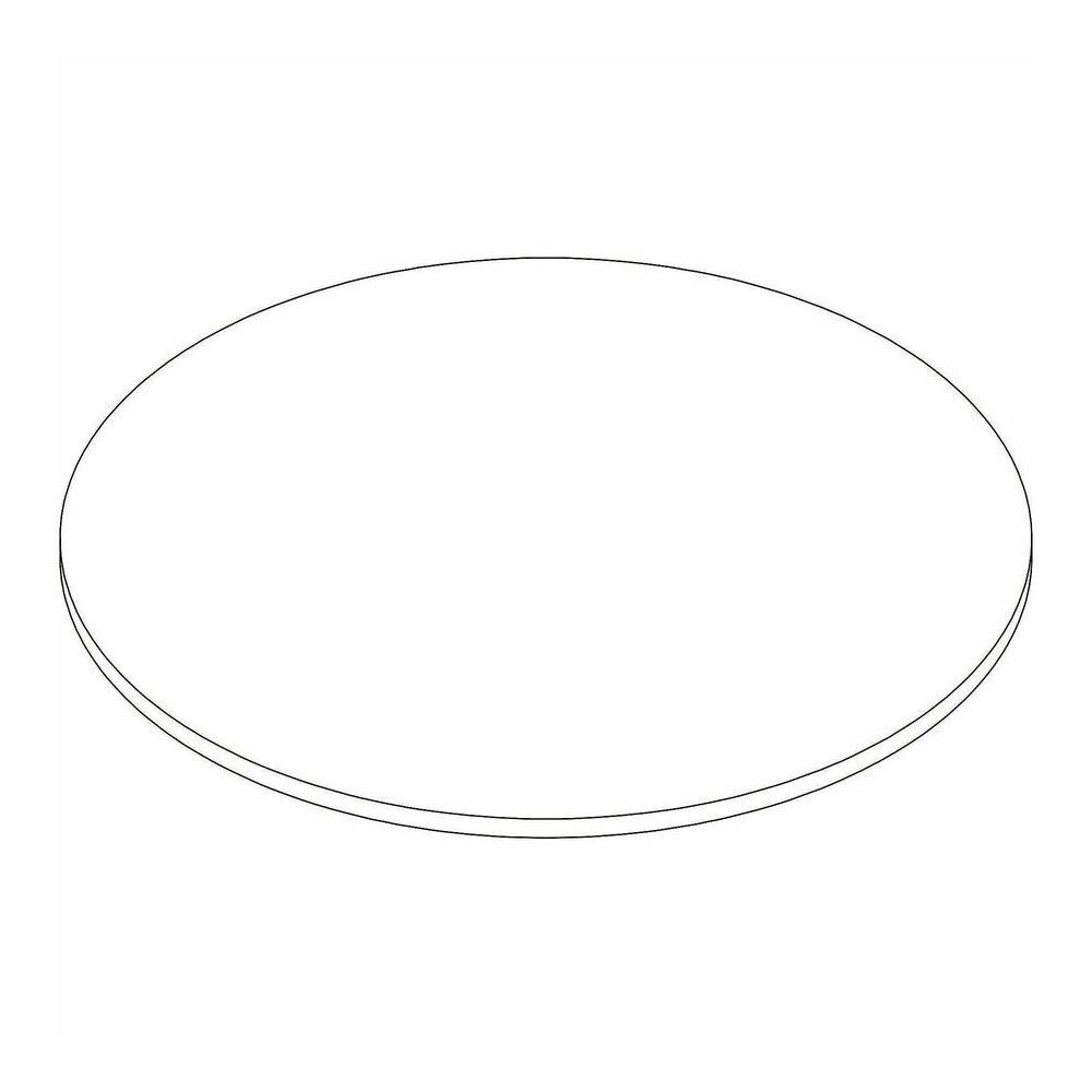 Lorell Essentials Hospitality/Conference Round Table Top - Round Top - Assembly Required - Modern Elm - 1 Each. Picture 4