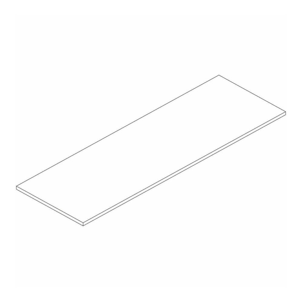 Lorell Multi-Purpose Tabletop - Laminated Rectangle Top - 30" Table Top Width x 72" Table Top Depth x 1" Table Top Thickness - Training, Multipurpose - Assembly Required - Modern Elm - Particleboard T. Picture 8