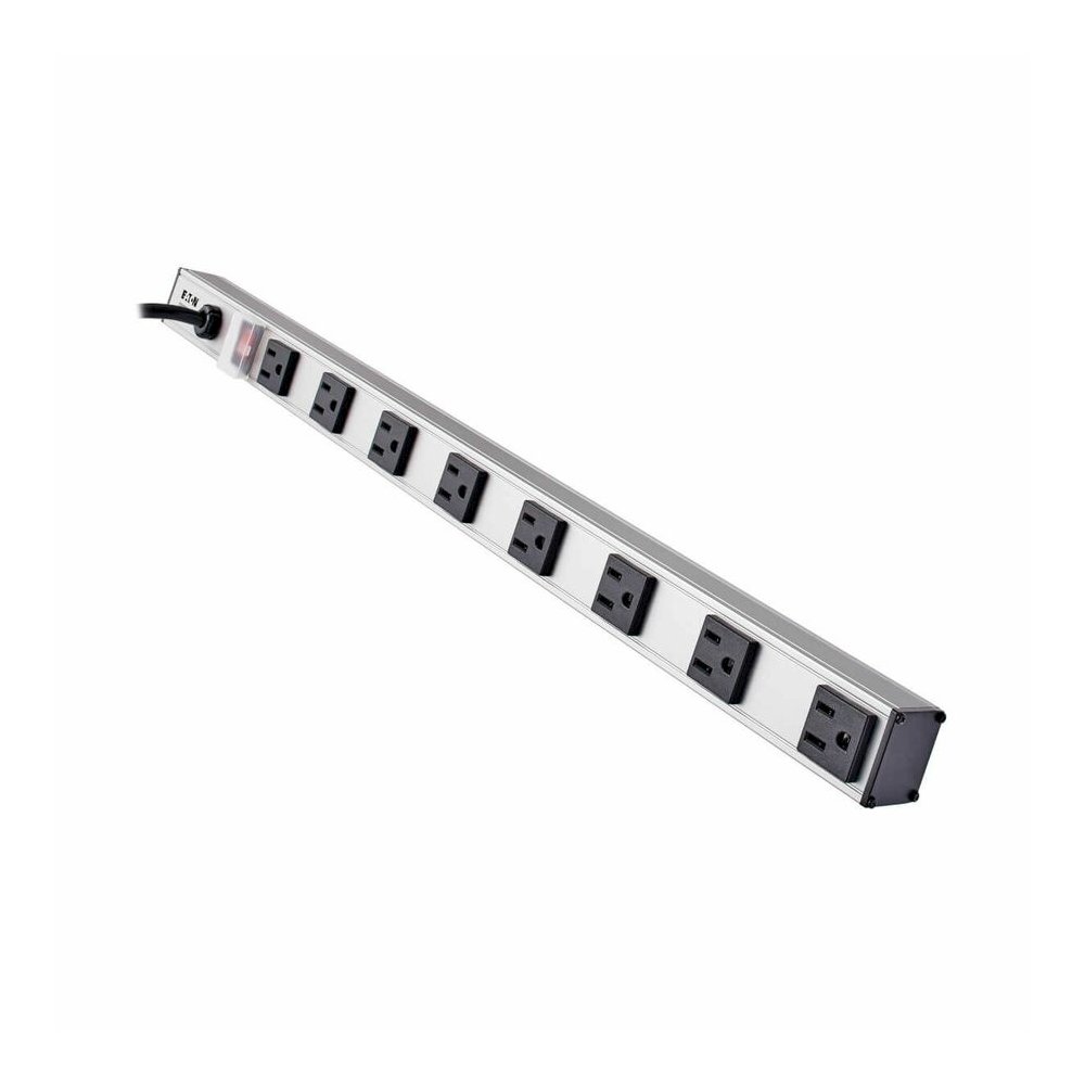 Tripp Lite series PS2408 - NEMA 5-15P - 8 x NEMA 5-15R - 15 ft Cord - 120 V AC Voltage - Rack-mountable. Picture 2