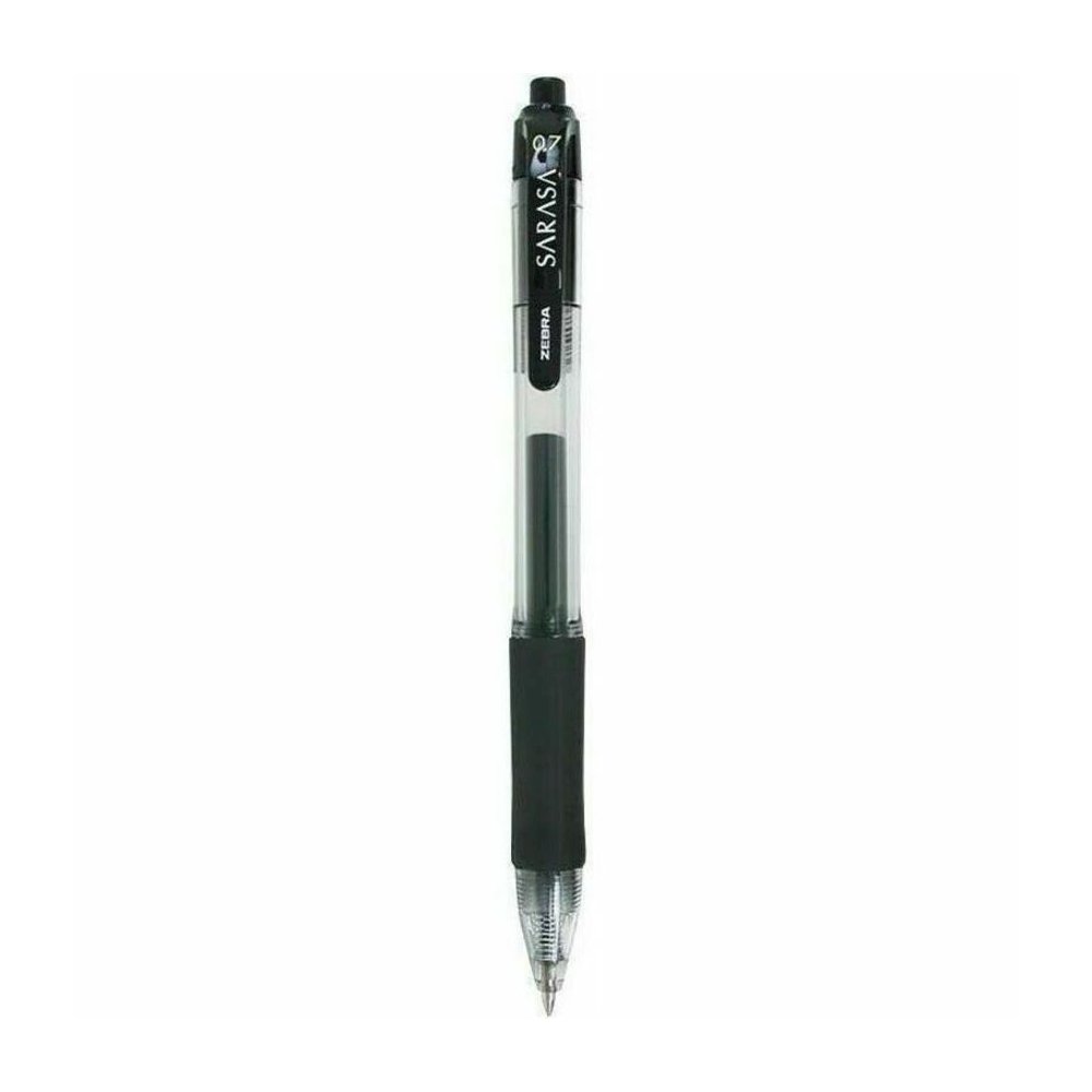 Zebra Sarasa Dry X20 Gel Retractable RDI 1.0mm Black Ink - Retractable - Black Ink - Gel-based - 1 Dozen. Picture 2