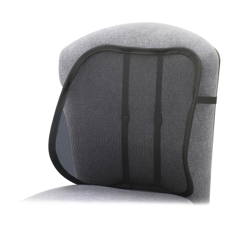 Safco Mesh Backrest - Black - 1 Each. Picture 2