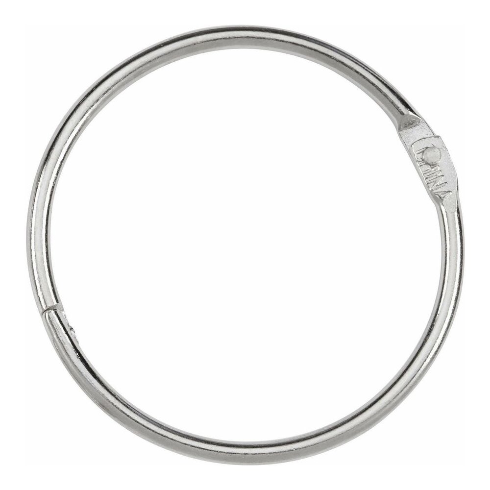 ACCO Loose-Leaf Rings - 2" Maximum Capacity - 375 x Sheet Capacity - Silver - Nickel - 50 / Box. Picture 7