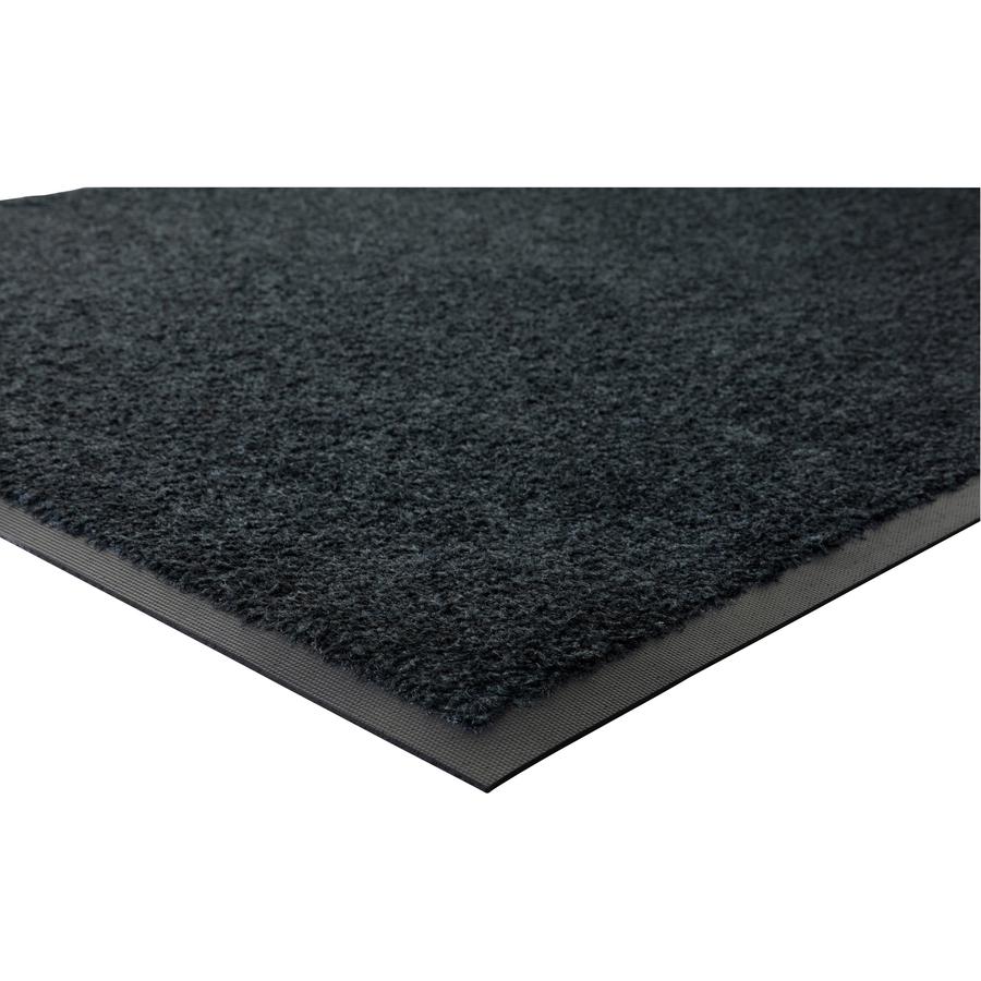 Genuine Joe Platinum Series Indoor Wiper Mats - Indoor - 56" Length x 33.50" Width - Rubber, Nylon - Black - 1 Each. Picture 4