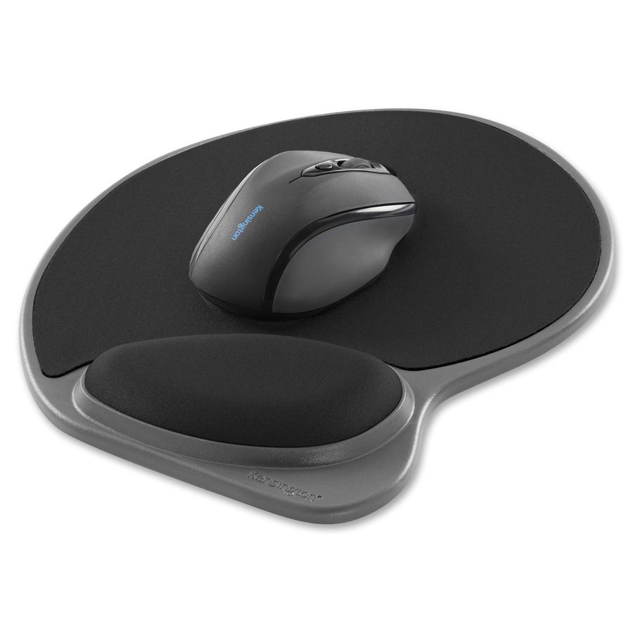 Kensington 62816 Memory Foam Mouse Wrist Pillow - Black - 1 Pack. Picture 2
