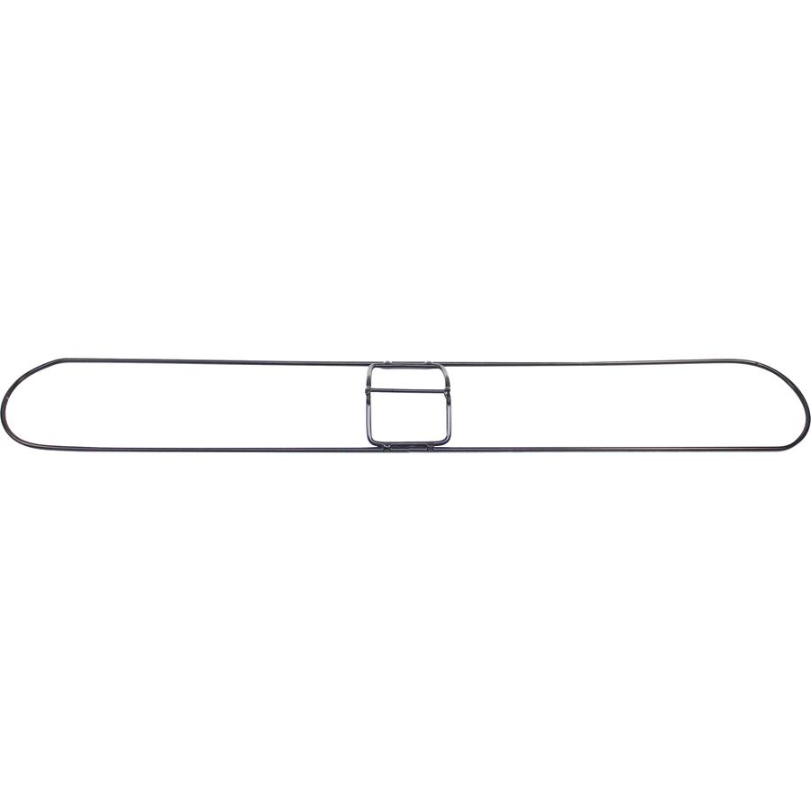 Genuine Joe Clip-On 36" Dust Mop Frame - 360&deg; Swivel, Rust Resistant, Chrome Plated, Reinforced - Chrome - Steel - 1 Each. Picture 6
