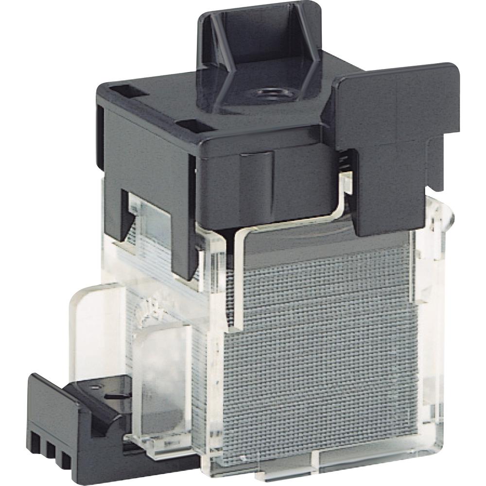 MAX Flat Clinch Staples - 2000 Per Cartridge - 1/4" Leg - 3/8" Crown - Holds 20 Sheet(s) - for Paper - 1.5" Height x 1.5" Width x 1.3" Depth2000 / Box. Picture 2