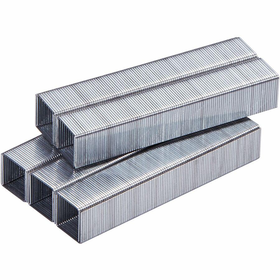 Bostitch Heavy-Duty Staples - 100 Per Strip - Heavy Duty - 1/2" Leg - 1/2" Crown - Holds 100 Sheet(s) - for Paper - Heavy Duty - Silver - 0.6" Height x 2.7" Width3.2" Length - 1000 / Box. Picture 3