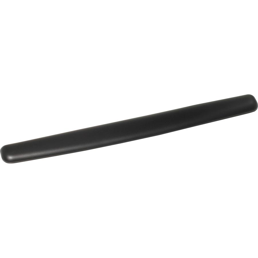 3M Gel Wrist Rest - 2.50" x 25" Dimension - Black - 1 Pack. Picture 2