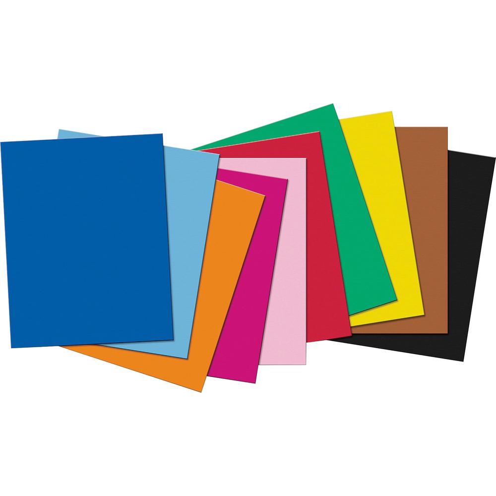 Pacon Railroad Board - Multipurpose - 22" x 28" - 50 / Carton - Assorted. Picture 3