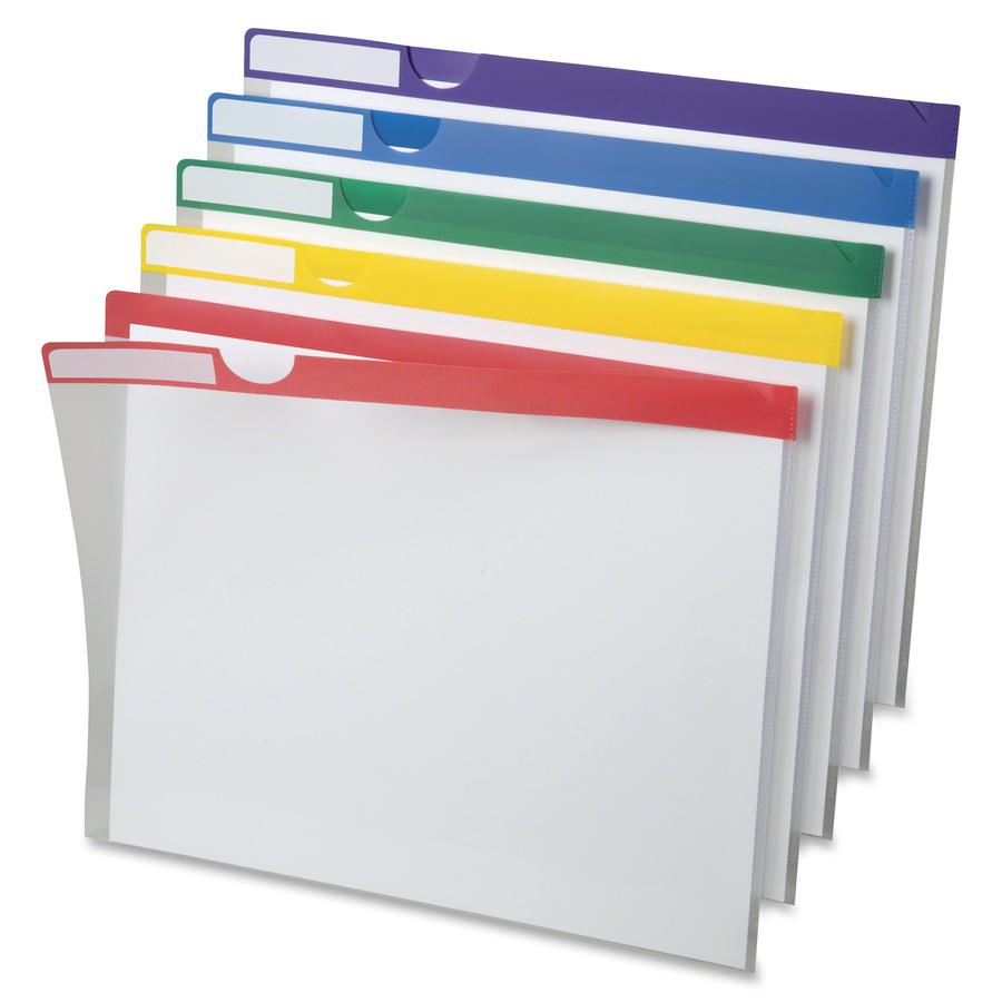 Pendaflex Letter Expanding File - 8 1/2" x 11" - 1" Expansion - Assorted - 10 / Pack. Picture 2