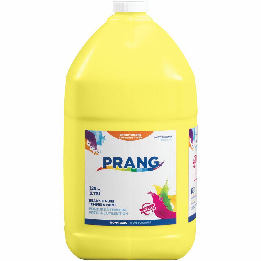Prang Liquid Tempera Paint - 1 gal - 1 Each - Yellow. Picture 6