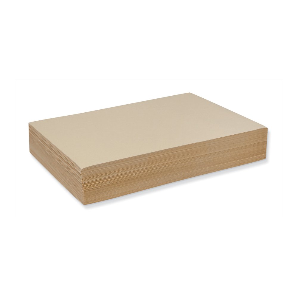 Pacon Drawing Paper - 500 Sheets - Plain - 12" x 18" Sheet Size - Manila Paper - Lightweight - 500 / Pack. Picture 2
