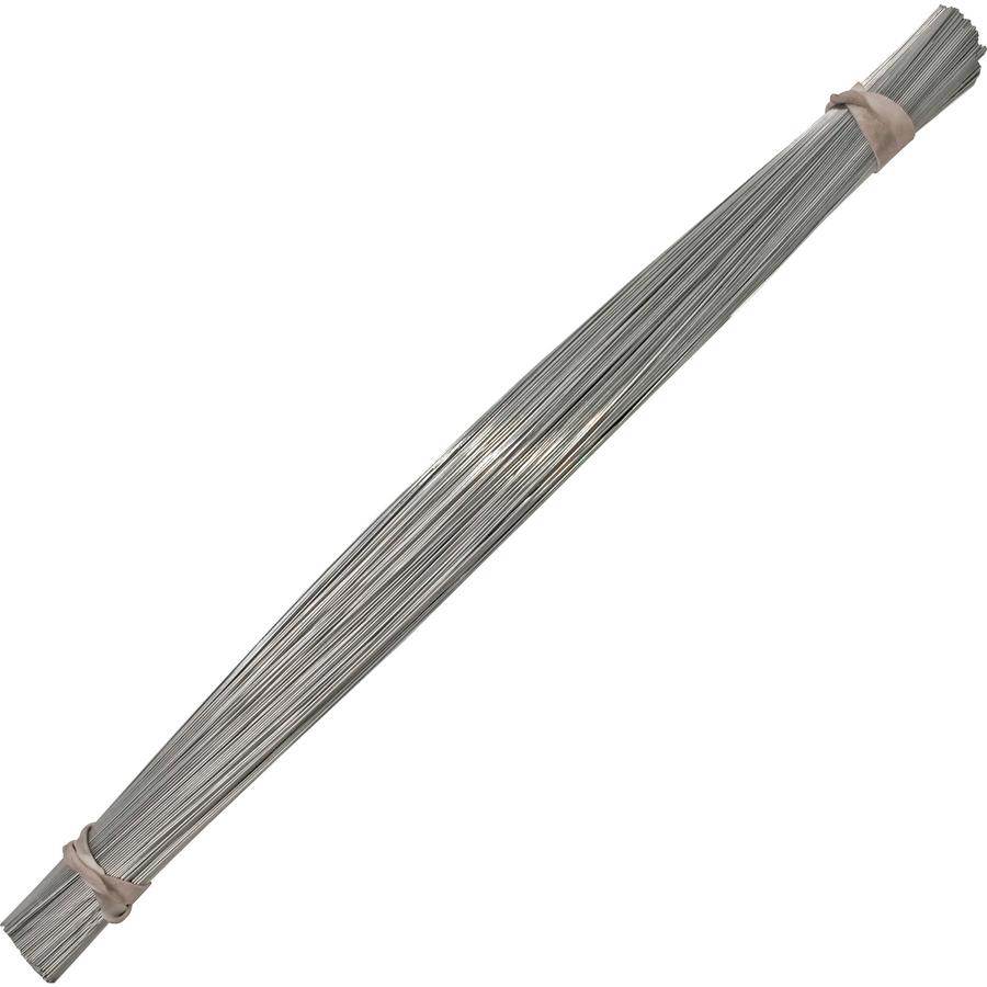 Gem Office Products Annealed Steel Tag Wire - 12" - 1000/Pack - Galvanized Steel. Picture 2