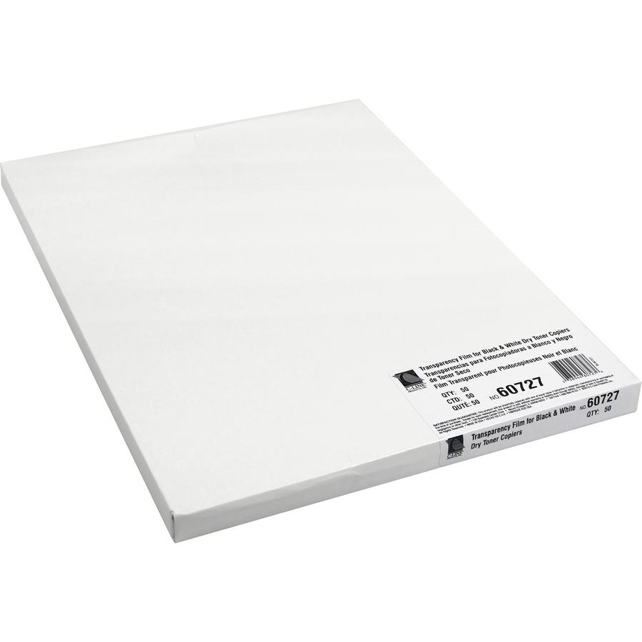C-Line Plain Paper Copier Film - Legal - 8 1/2" x 11" - Clear - 50 / Box. Picture 4
