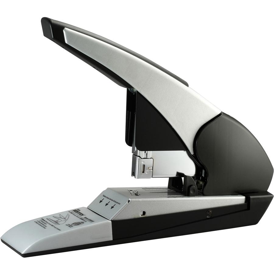 Bostitch Auto180 Xtreme Duty Automatic Stapler - 180 Sheets Capacity - 1 Each - Silver, Black. Picture 2
