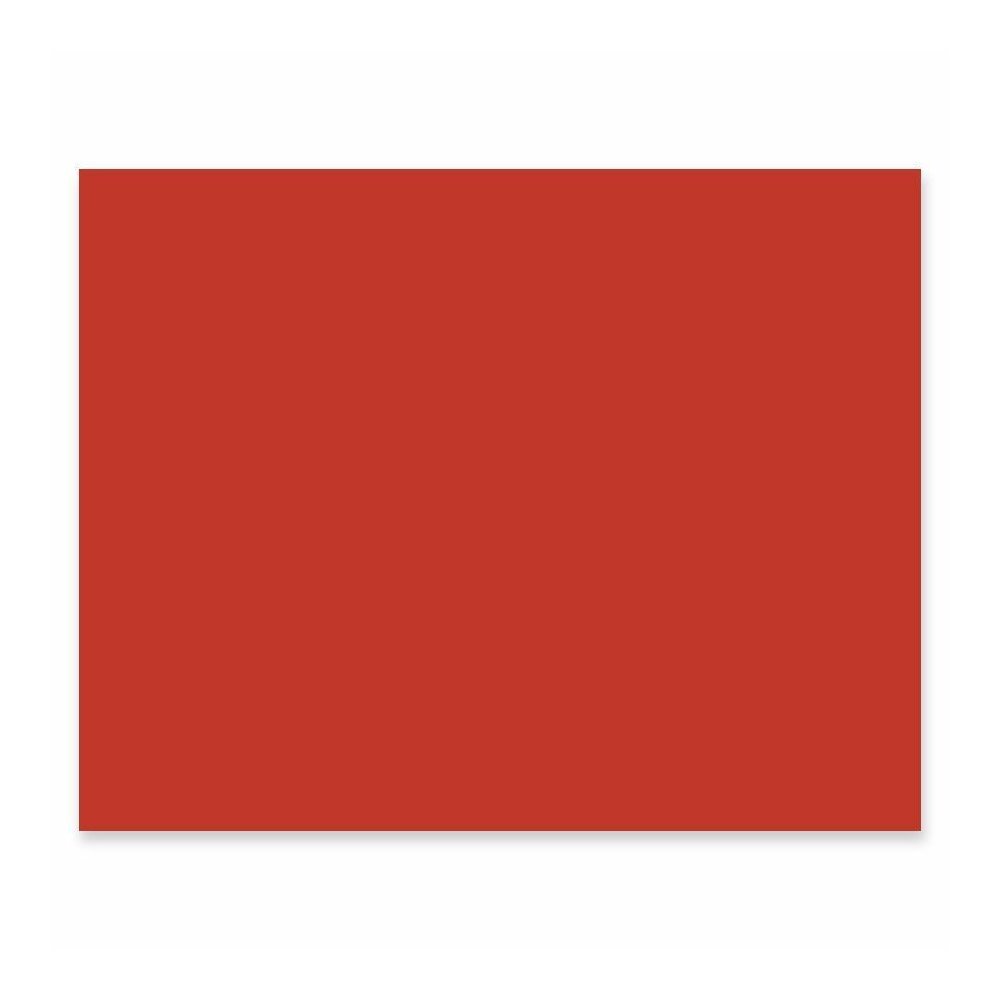 Pacon Railroad Board - Art, Mat, Mounting, Poster, Block Printing, Stenciling - 28" Height x 22" Width - Red - 25 / Carton. Picture 2