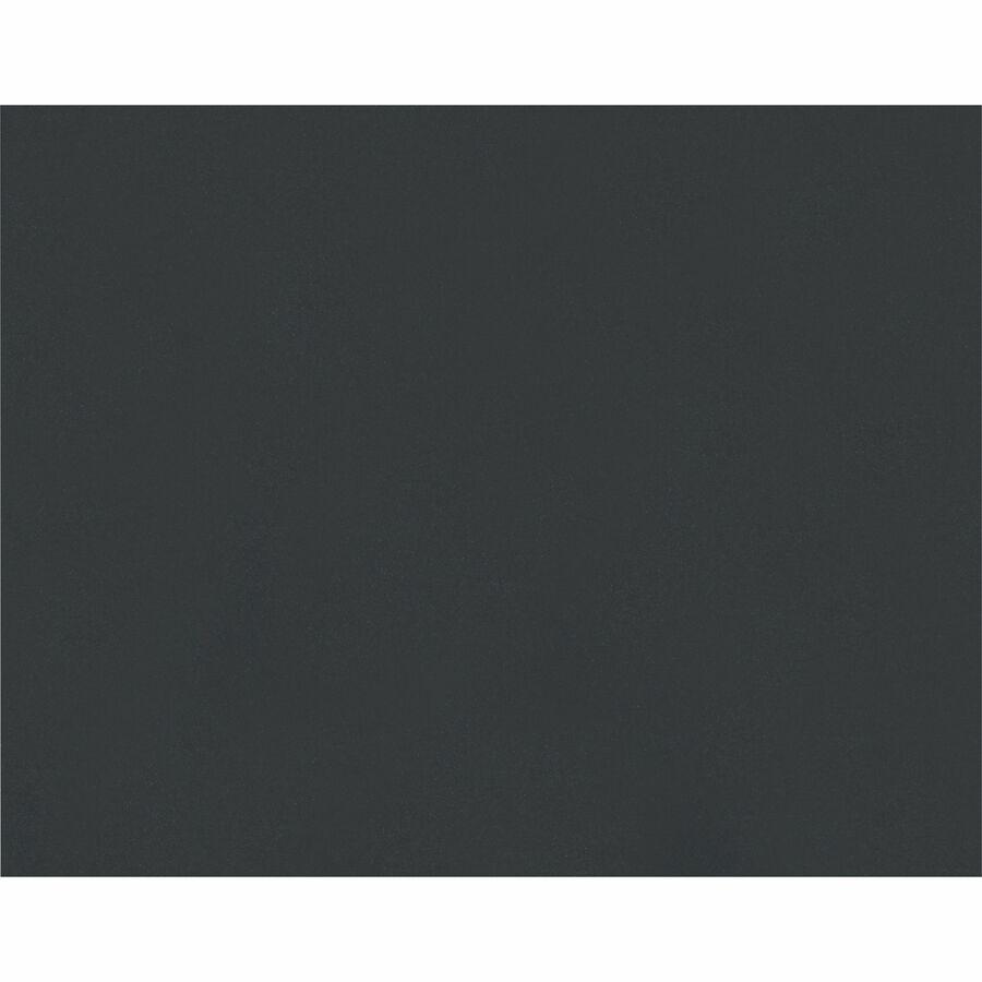 Pacon Railroad Board - Art, Mat, Mounting, Block Printing, Marker, Stenciling, Poster - 22" Height x 28" Width - Black - 25 / Carton. Picture 2