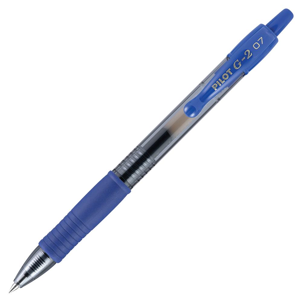G2 Premium Gel Ink Retractable Pens - Refillable - Retractable - Blue Ink - Gel-based - 1 Dozen. Picture 2