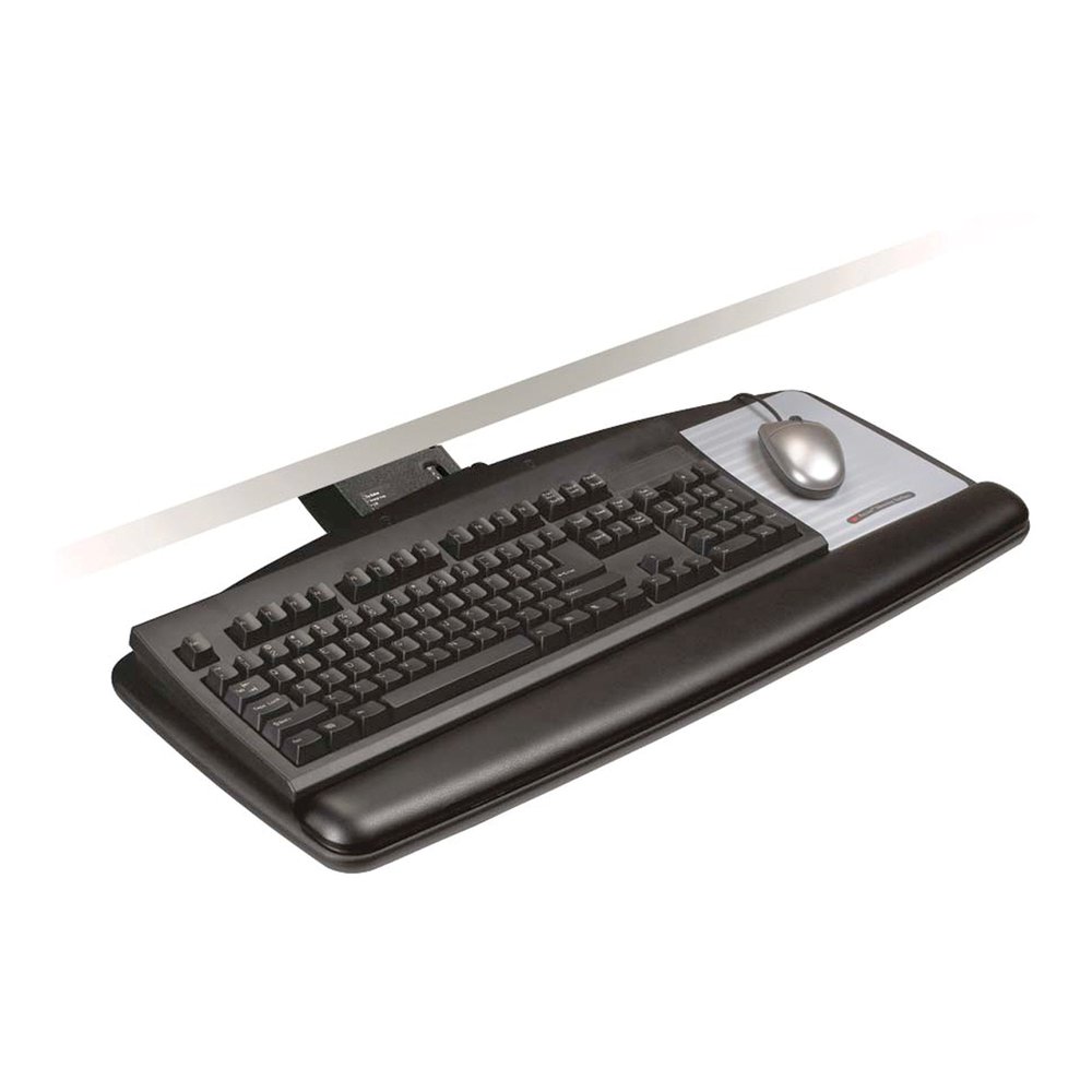 3M AKT170LE Adjustable Keyboard Tray - 23" Height x 26.5" Width x 8" Depth - 1. Picture 6
