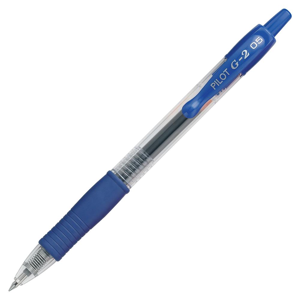 G2 Premium Gel Ink Retractable Pens - Refillable - Retractable - Blue Ink - Gel-based - 1 Dozen. Picture 3
