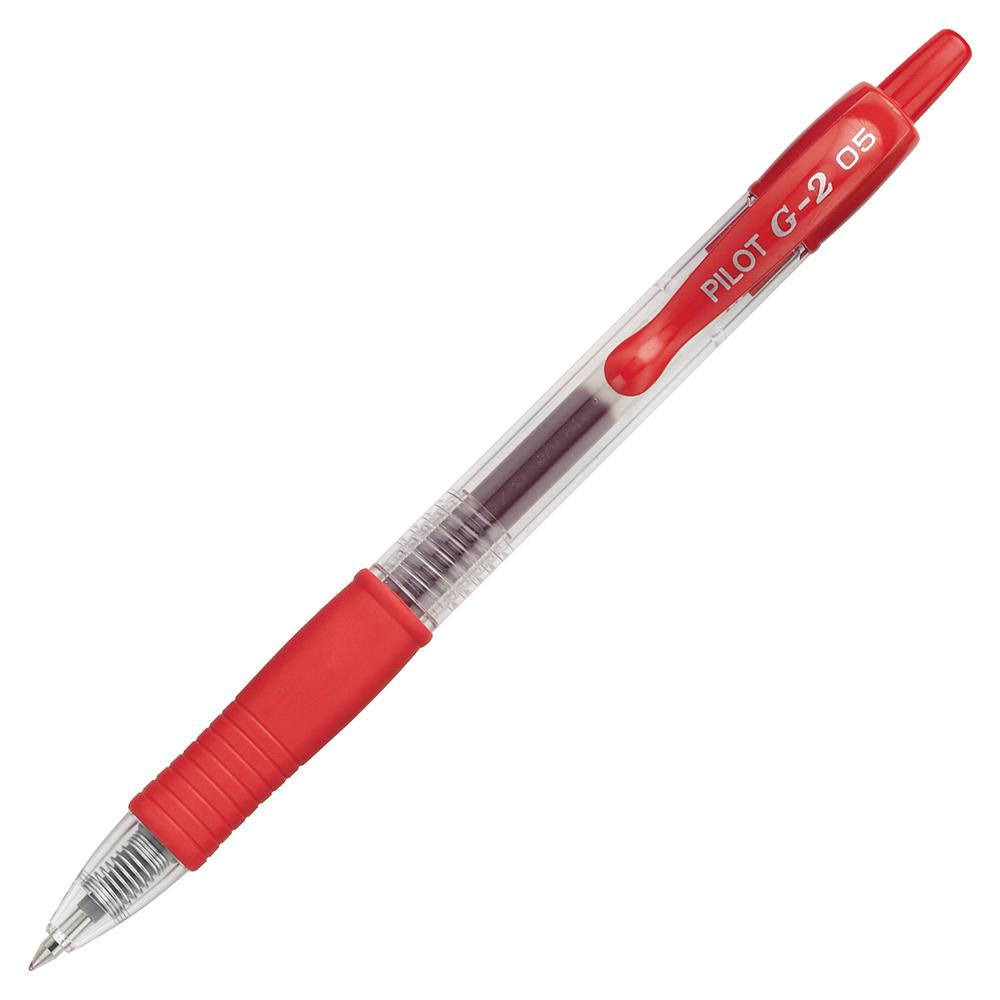 G2 Premium Gel Ink Retractable Pens - Refillable - Retractable - Red Ink - Gel-based - 1 Dozen. Picture 2