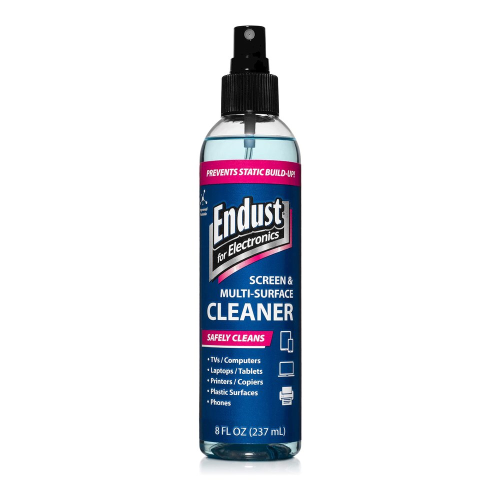 Endust Anti-Static Electronics Cleaner - For Multi Surface, Electrical Equipment - 8 fl oz - Ammonia-free, Anti-static, Oil-free, Wax-free, Streak-free, Residue-free - BluePump Spray - 1 Each. Picture 3