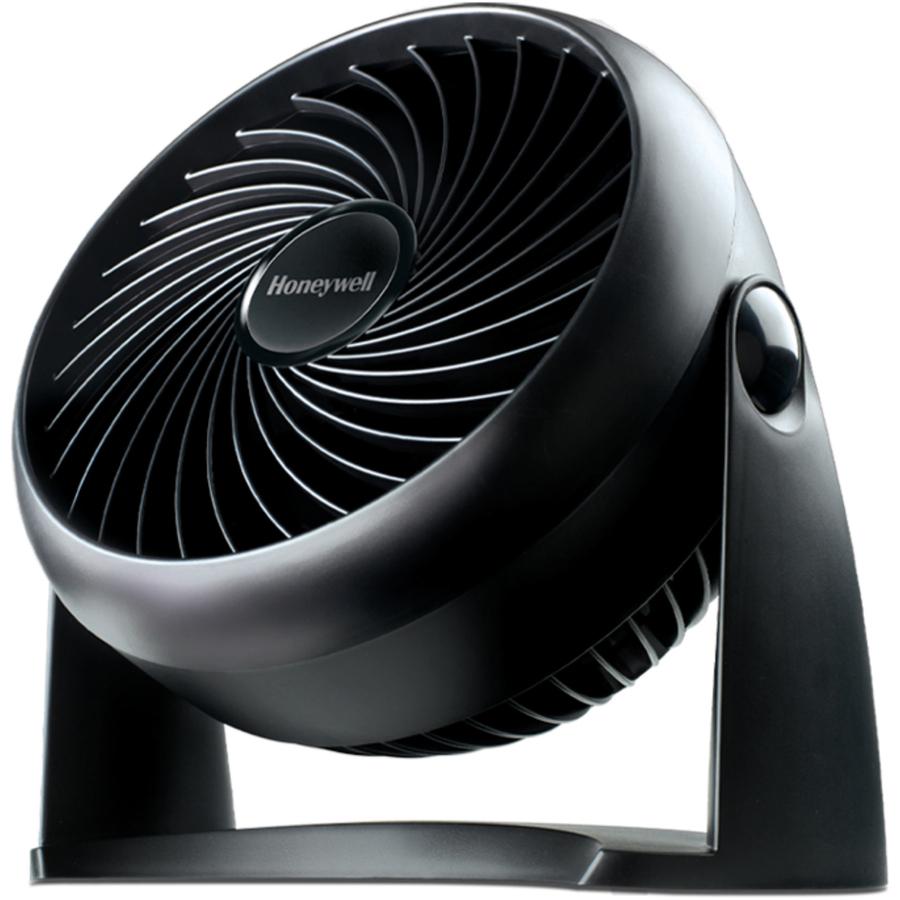 Honeywell Turbo Force Air Circulator Table Fan - 3 Blades - 193 mm Diameter - 3 Speed - Adjustable Tilt Head, Removable Grill, Wall Mountable - 11" Height x 6" Width x 11" Depth - Black. Picture 7