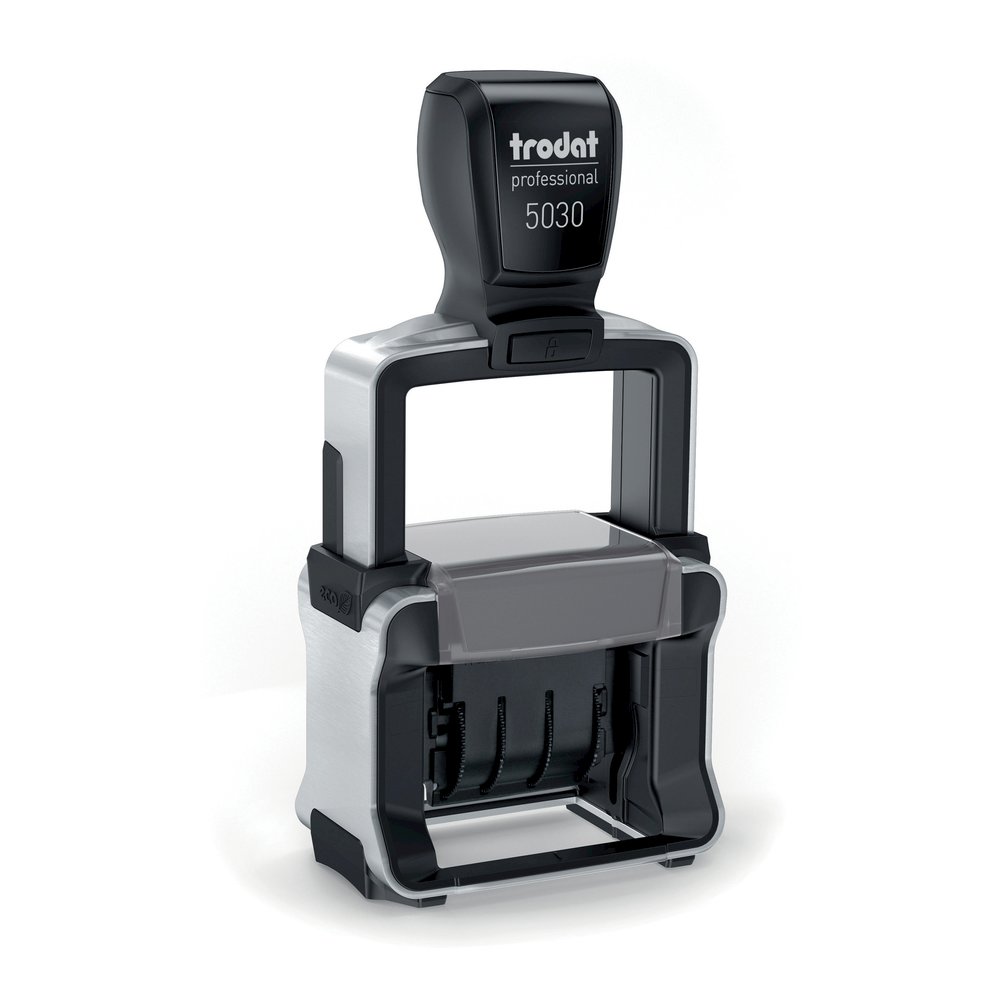 Trodat Professional Date Stamp - Date Stamp - 10000 Impression(s) - Black - Recycled - 1 Each. Picture 2