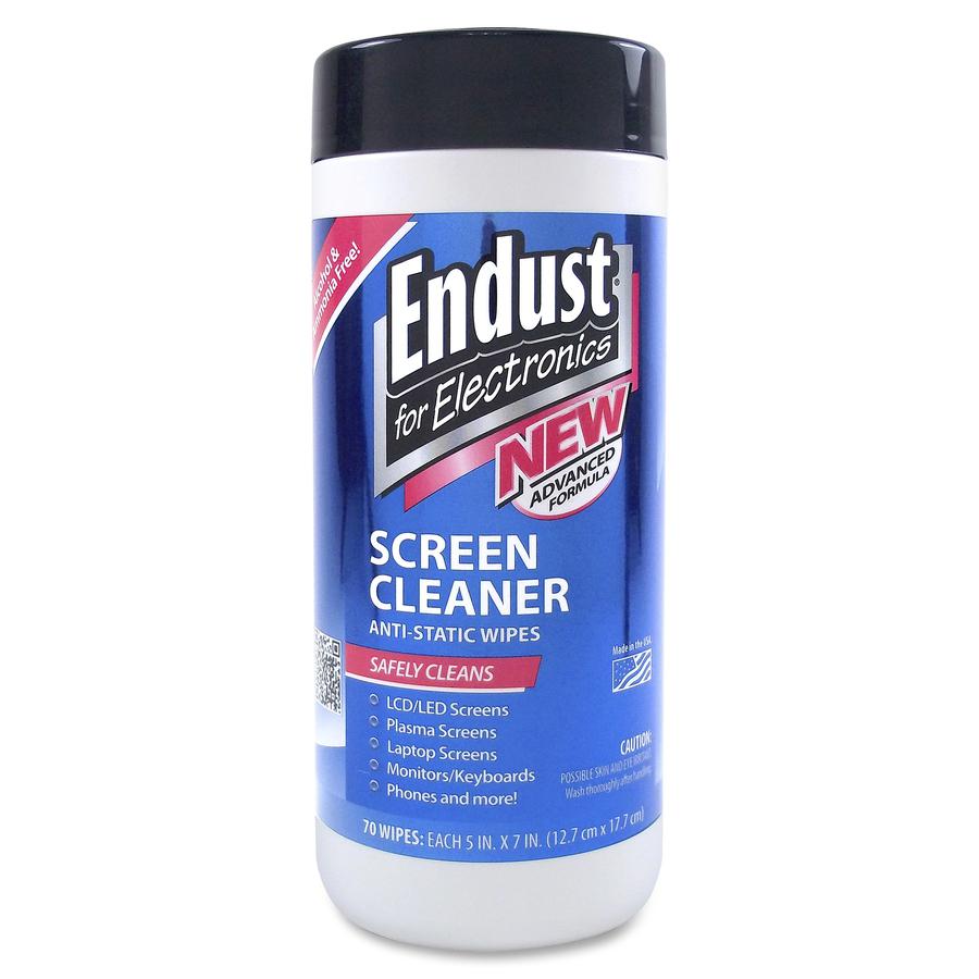 Endust 11506 LCD & Plasma Screen Cleaner Pop-Up Wipe - For PDA, Optical Media, Copier, Desktop Computer, Keyboard, Display Screen, Telephone, Fax Machine, Mobile Phone, Audio Equipment, Gaming Console. Picture 2