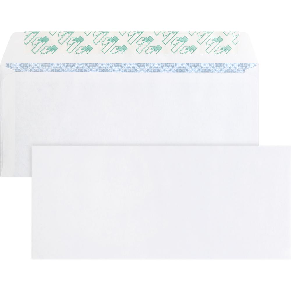 Business Source Regular Tint Peel/Seal Envelopes - Business - #10 - 9 1/2" Width x 4 1/8" Length - 24 lb - Peel & Seal - White - Wove - 500 / Box. Picture 7