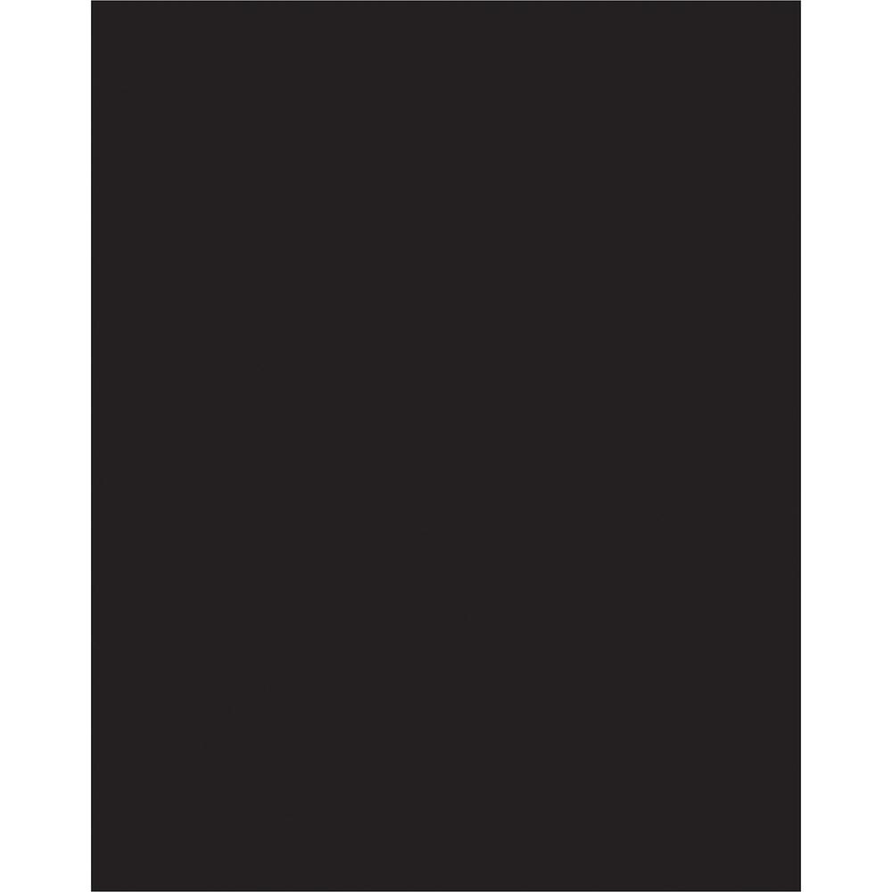 UCreate Coated Poster Board - 22"Width x 28"Length - 25 / Carton - Black - Kraft. Picture 2
