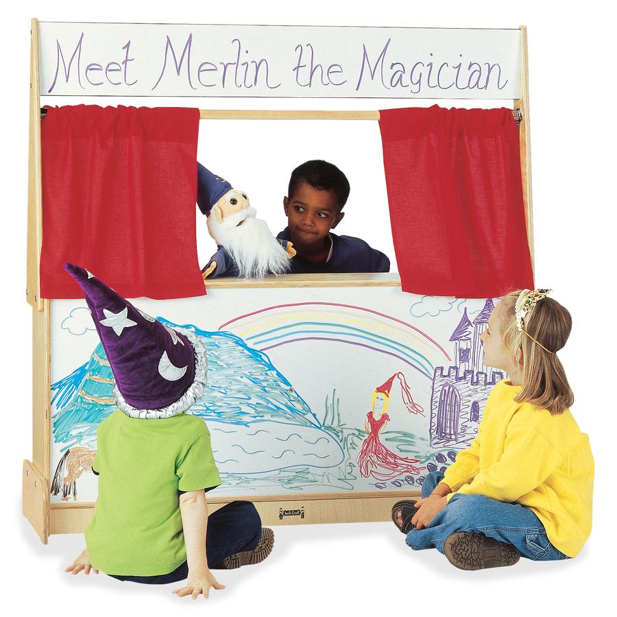 Jonti-Craft Write-n-Wipe Imagination Station - Baltic Stand - Floor Standing - Durable, Rounded Corner, Yellowing Resistant - Assembly Required - 1 Each. Picture 5
