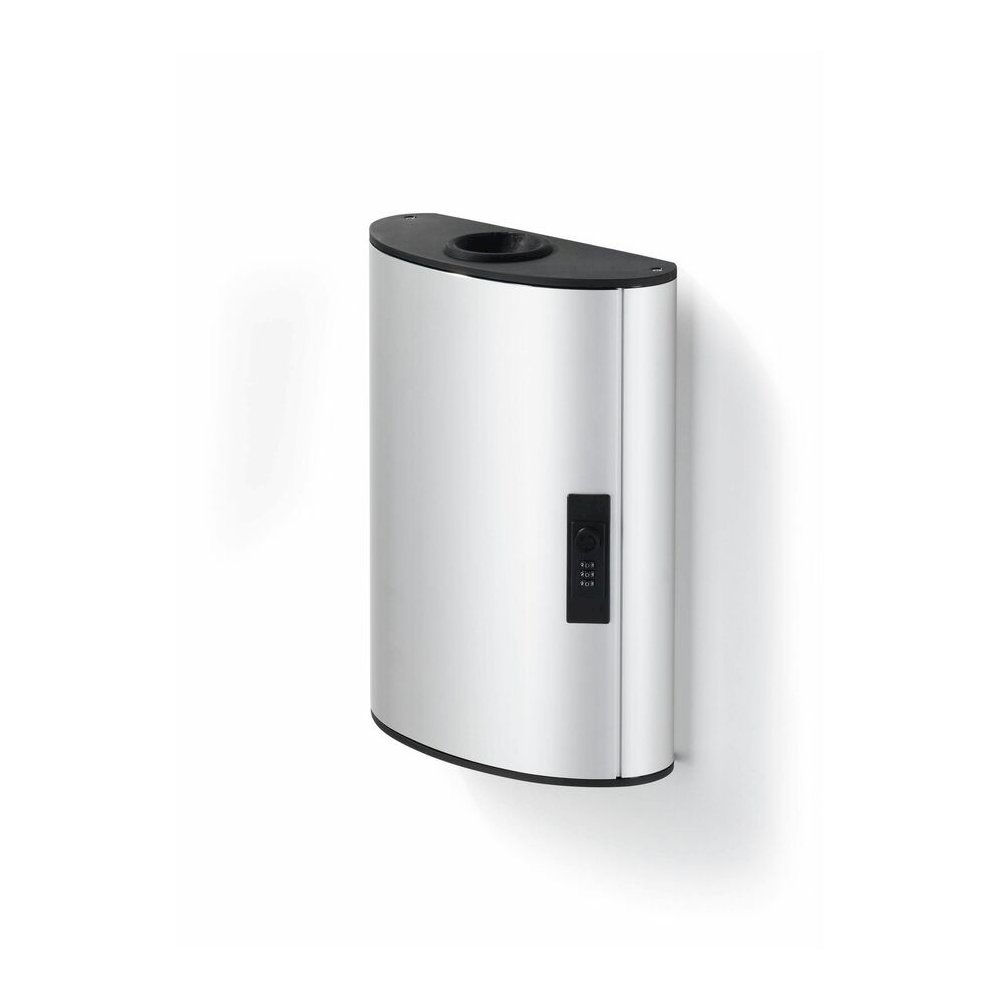 DURABLE Key Cabinet - 11.8" Width x 4.6" Depth x 15.5" Height - Lockable - Silver - Aluminum. Picture 4
