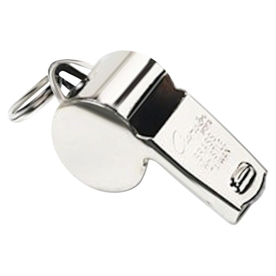 Champion Sports Heavyweight Metal Whistle - 1 Dozen - Silver. Picture 2