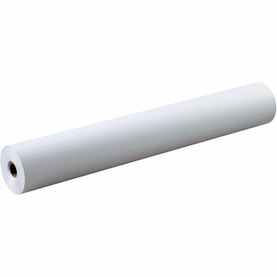 Pacon Easel Roll - 35 lb Basis Weight - 24" x 2400" - 4.30" x 24" x 200 ft - White Paper - Recyclable - 1 / Roll. Picture 6