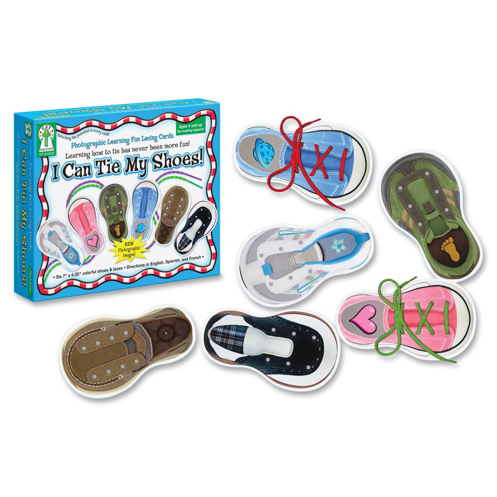 Carson Dellosa Education PreK-Grade 1 I Can Tie My Shoes Cards Set. Picture 2