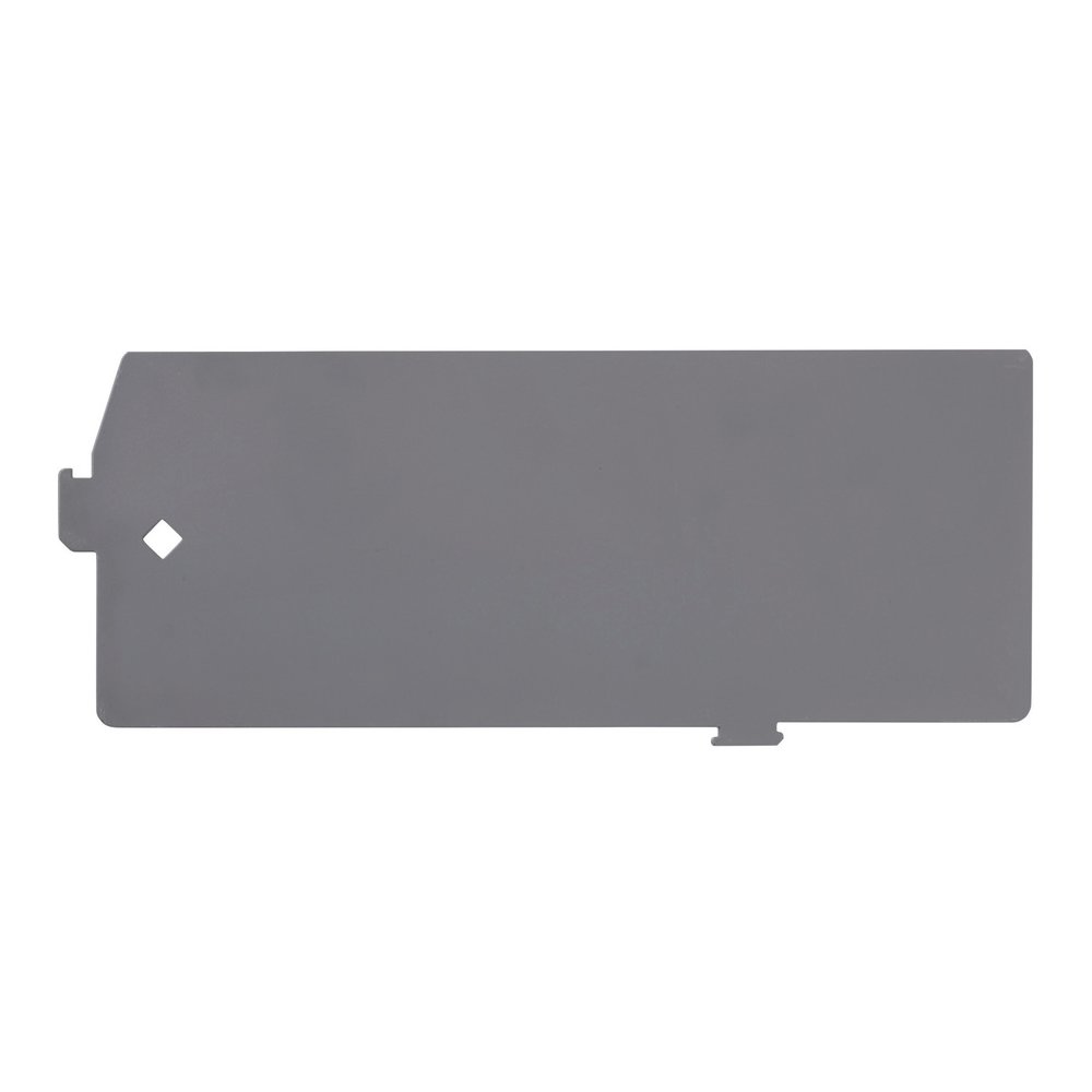 Lorell Lateral File Divider Kit - 12.40" Width x 5" Height - Metal - Gray - 10 / Box. Picture 6