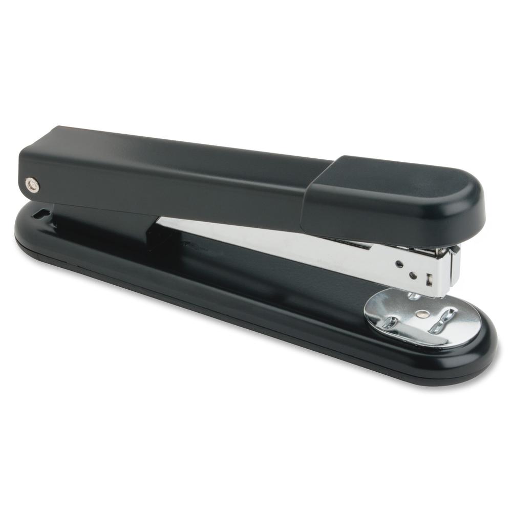 Business Source All-metal Full-strip Desktop Stapler - Staples Upto 20 Sheet of 20lb Paper - Holds Upto 210 Staple - Full Strip - Staple Size: 0.25" - Black - Metal, Acrylonitrile Butadiene Styrene (A. Picture 10